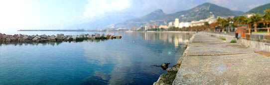 Scorci del Panorama di Salerno