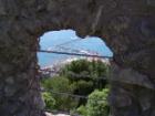 Vista del porto dal Castello di Arechi