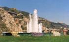 La Fontana del Tempo di Nadia Farina. Salerno, via Ligea